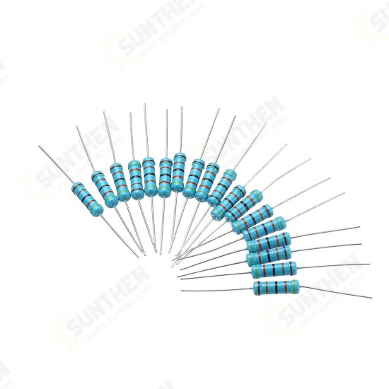 20pcs 2W 430KR Metal Film Resistor Resistance 1% 430K ohm Resistor