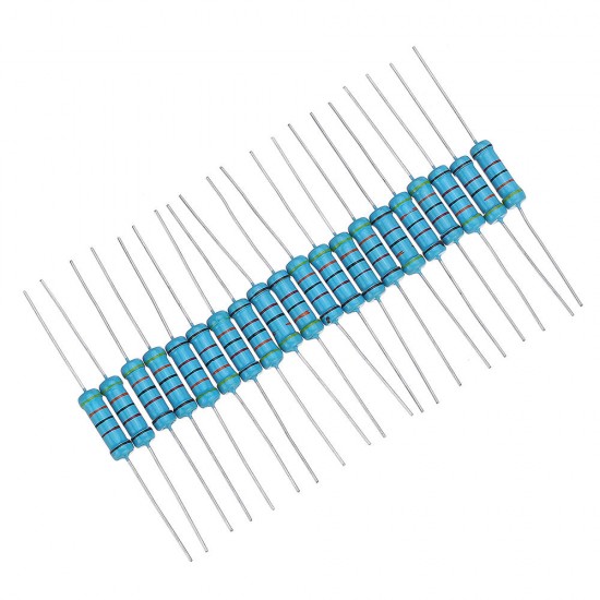 20pcs 2W 43KR Metal Film Resistor Resistance 1% 43K ohm Resistor