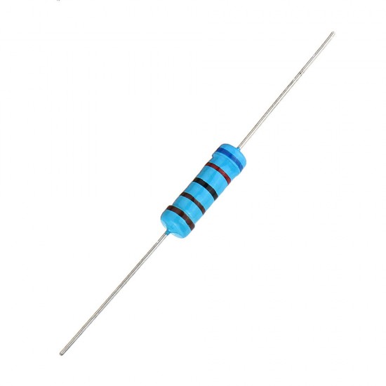 20pcs 2W 6.2KR Metal Film Resistor Resistance 1% 6.2K ohm Resistor