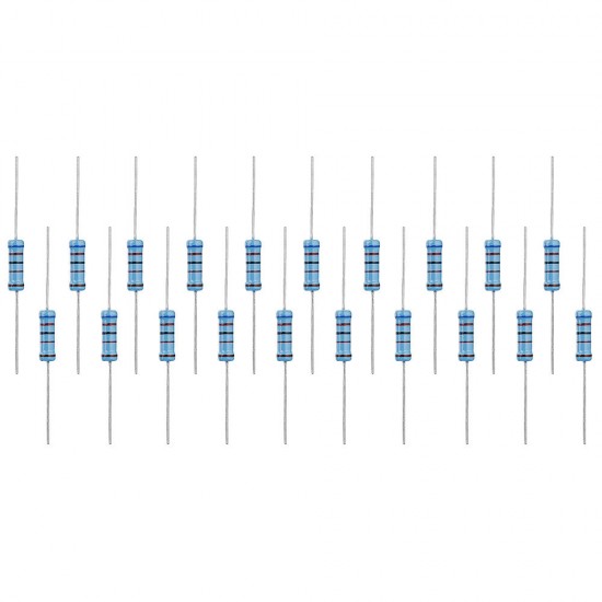 20pcs 2W 62KR Metal Film Resistor Resistance 1% 62K ohm Resistor