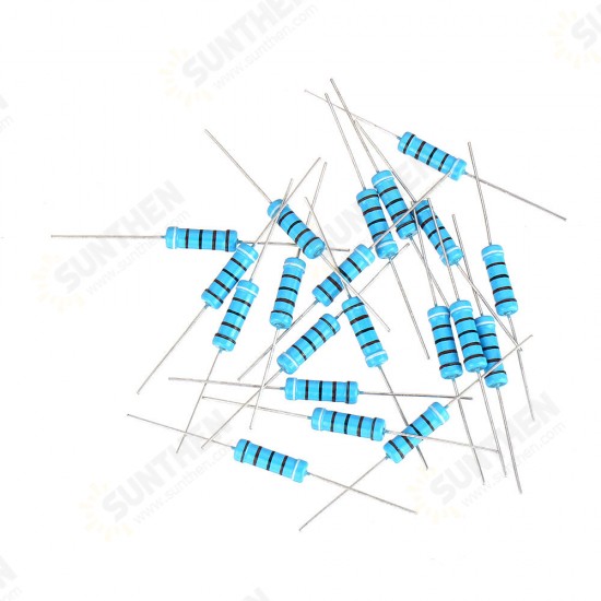 20pcs 2W 9.1KR Metal Film Resistor Resistance 1% 9.1K ohm Resistor