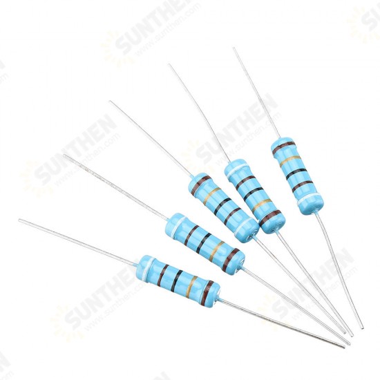 20pcs 2W 91R Metal Film Resistor Resistance 1% 91 ohm Resistor