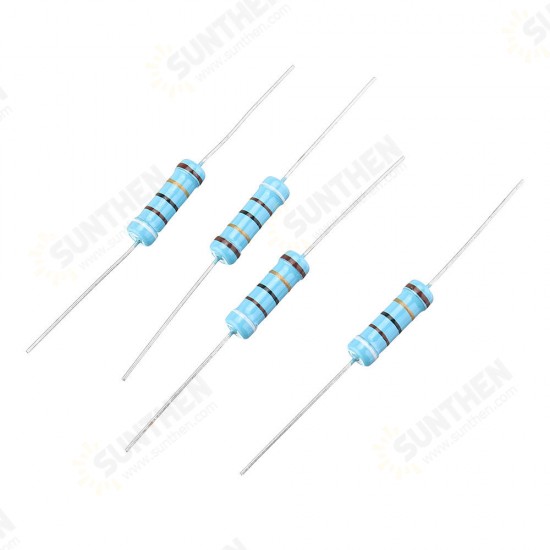 20pcs 2W 91R Metal Film Resistor Resistance 1% 91 ohm Resistor