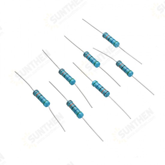 20pcs 2W Metal Film Resistor Resistance 1% 560K ohm Resistor