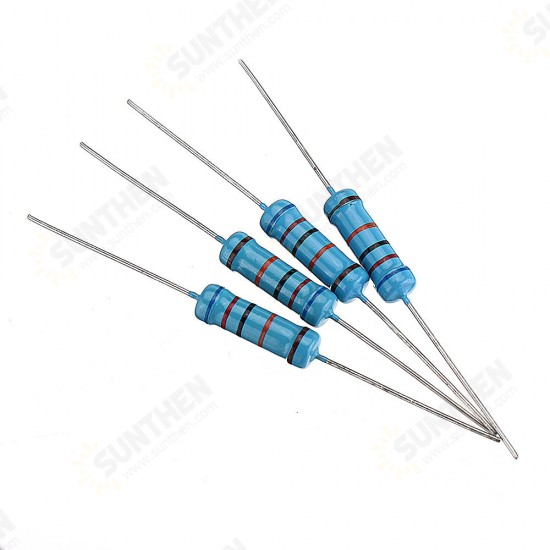 20pcs 2W Metal Film Resistor Resistance 1% 620K ohm Resistor