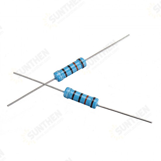 20pcs 2W Metal Film Resistor Resistance 1% 910K ohm Resistor