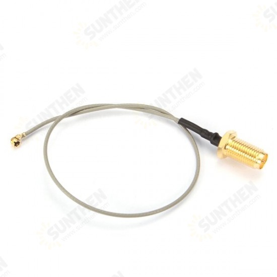 2.4GHz 6dBi 50ohm Wireless Wifi Omni Copper Dipole Antenna SMA To IPEX For Monitoring Router 195mm