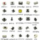 250pcs 25Values Micro Switch Assorted Push Button Tact Switches Reset Mini Leaf Switch SMD DIP 2*4 3*6 4*4 6*6 Diy Kit + Box