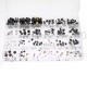 250pcs 25Values Micro Switch Assorted Push Button Tact Switches Reset Mini Leaf Switch SMD DIP 2*4 3*6 4*4 6*6 Diy Kit + Box