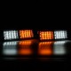 2pcs DC 10-30V Universal Truck Trailer Bull Bar Front LED Indicator Park Lamp LED Warning Light