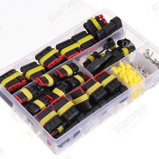 352pcs Car Electrical Connectors Kits Waterproof Electrical Wire Connector Plug for Car Waterproof Parts