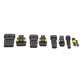 352pcs Car Electrical Connectors Kits Waterproof Electrical Wire Connector Plug for Car Waterproof Parts