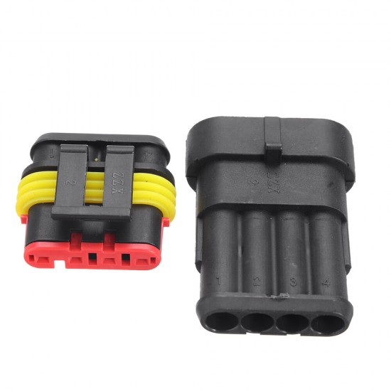 352pcs Car Electrical Connectors Kits Waterproof Electrical Wire Connector Plug for Car Waterproof Parts