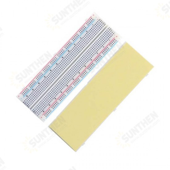 3Pcs MB102 Test Developer DIY 830 Hole Solderless PCB Breadboard