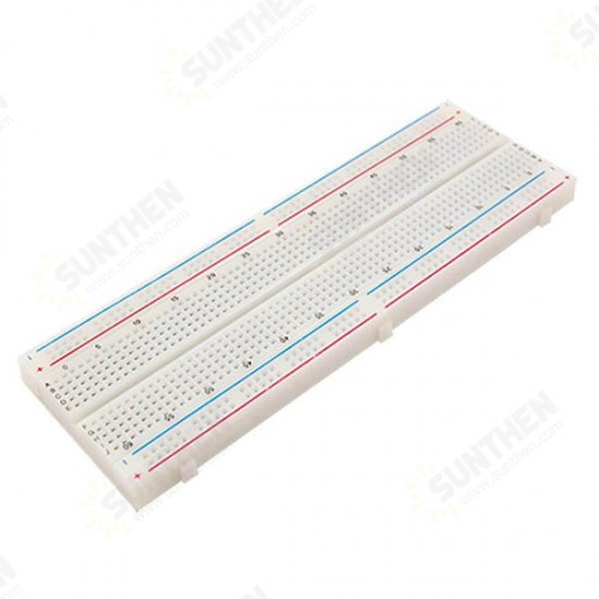 3Pcs MB102 Test Developer DIY 830 Hole Solderless PCB Breadboard