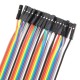 40pcs 30cm Male To Female Jumper Cable Dupont Wire For