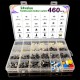 460PCS Tact Switch Push Button Switch Micro Switch For Car Remot/TV/Toys/Home Use Button Caps Kit