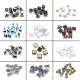 460PCS Tact Switch Push Button Switch Micro Switch For Car Remot/TV/Toys/Home Use Button Caps Kit