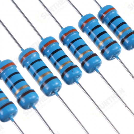 50Pcs 1W Metal Film Resistor 1% 30R 30 Ohm