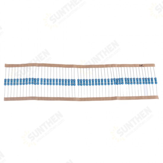 50Pcs 1W Metal Film Resistor 1% 30R 30 Ohm