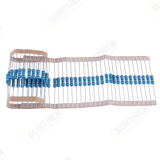 50Pcs 1W Metal Film Resistor 1% 30R 30 Ohm