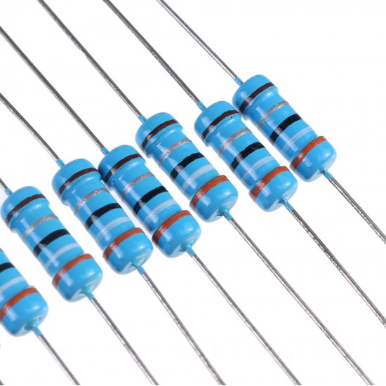 50Pcs 1W Metal Film Resistor 1% 3.9R 3.9 Ohm