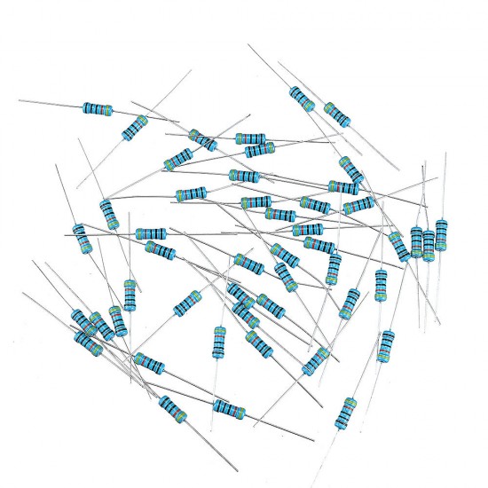 50Pcs 1W Metal Film Resistor 1% 430R 430 Ohm