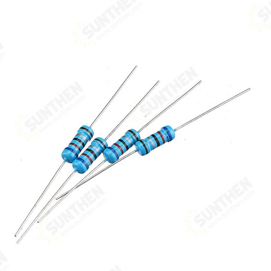 50Pcs 1W Metal Film Resistor 1% 6.2R 6.2 Ohm