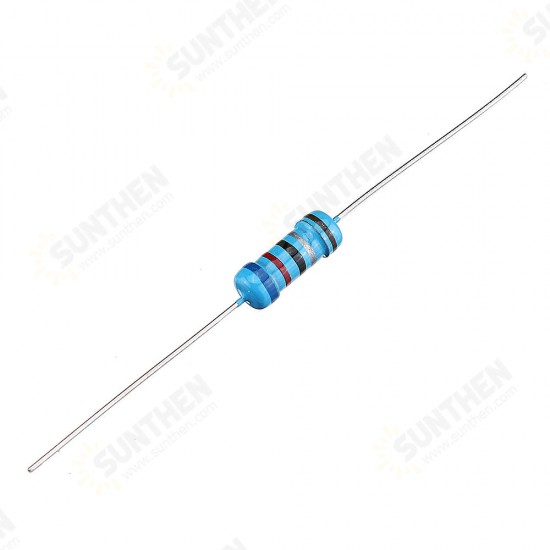 50Pcs 1W Metal Film Resistor 1% 6.2R 6.2 Ohm