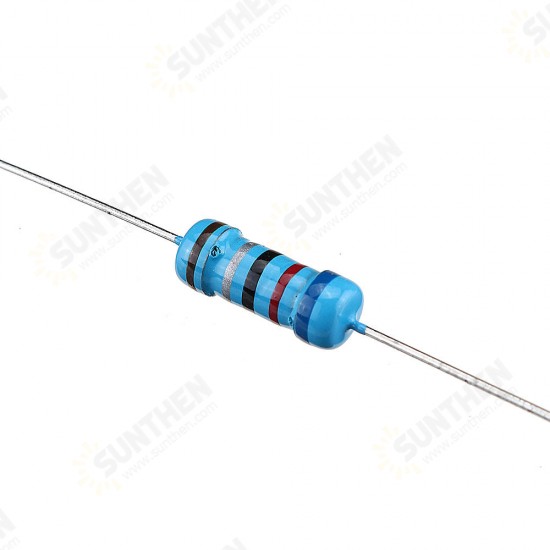 50Pcs 1W Metal Film Resistor 1% 6.2R 6.2 Ohm