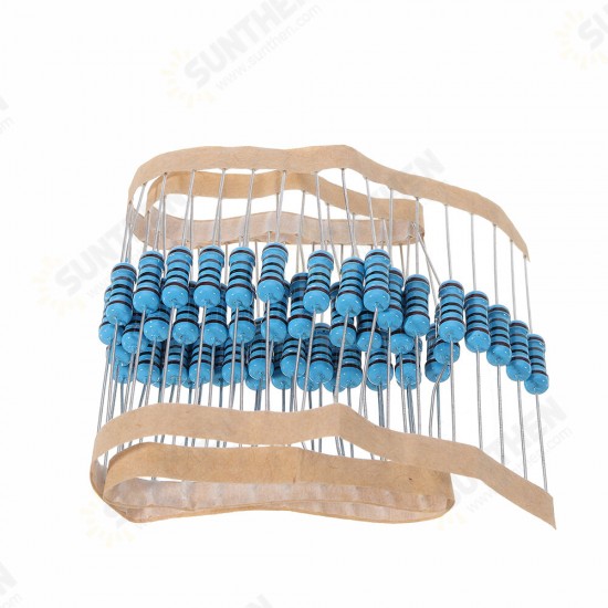 50pcs 1W 180R Metal Film Resistor 1% 180 ohm Resistance