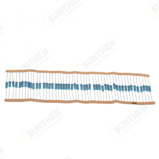 50pcs 1W 24KR Metal Film Resistor 1% 24K ohm Resistance