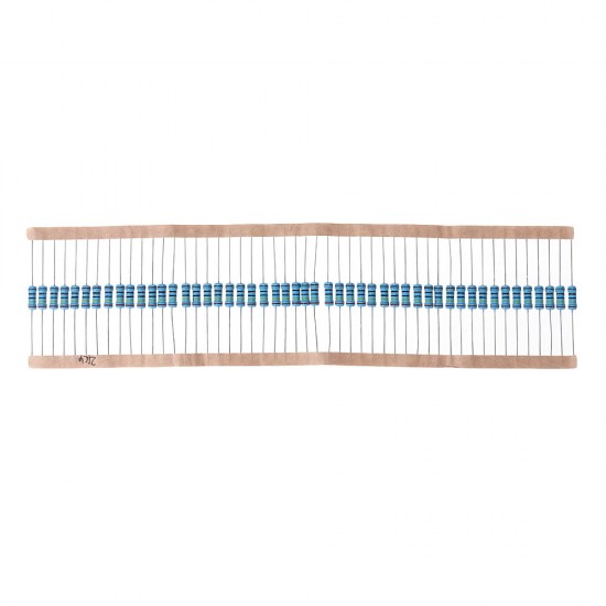 50pcs 1W 2.4KR Metal Film Resistor 1% 2.4K ohm Resistance