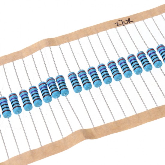 50pcs 1W 270R Metal Film Resistor 1% 270 ohm Resistance