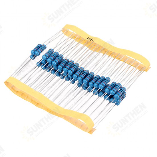 50pcs 1W 30KR Metal Film Resistor 1% 30K ohm Resistance