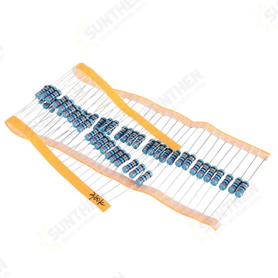 50pcs 1W 360KR Metal Film Resistor 1% 360K ohm Resistance