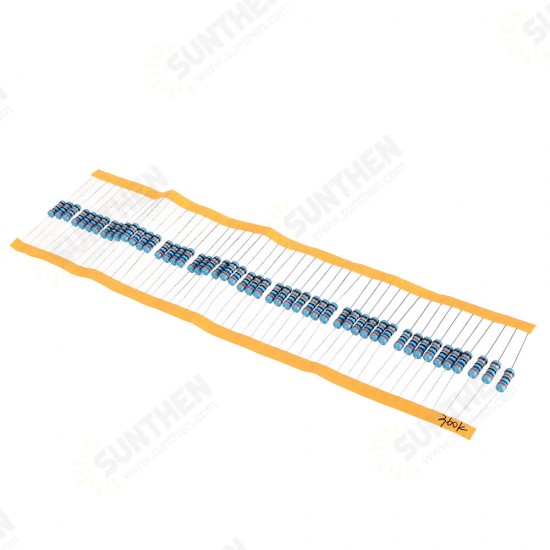 50pcs 1W 360KR Metal Film Resistor 1% 360K ohm Resistance