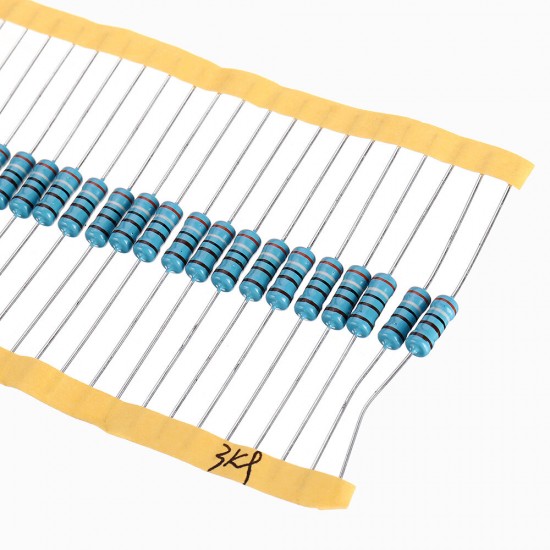 50pcs 1W 3.9KR Metal Film Resistor 1% 3.9K ohm Resistance