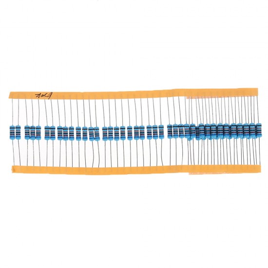 50pcs 1W 620KR Metal Film Resistor 1% 620K ohm Resistance