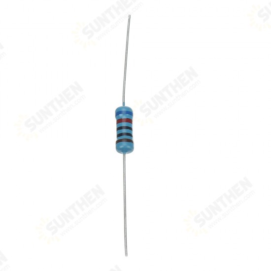 50pcs 1W 620R Metal Film Resistor 1% 620 ohm Resistance