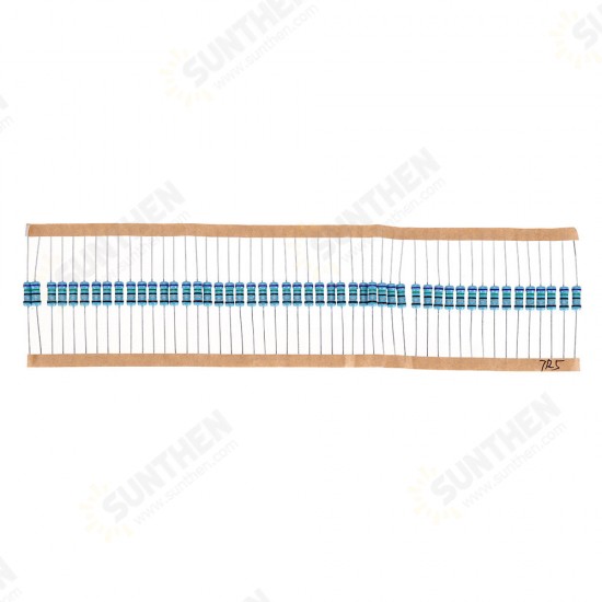 50pcs 1W 7.5R Metal Film Resistor 1% 7.5 ohm Resistance