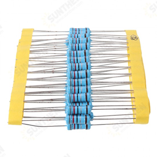 50pcs 1W 8.2R Metal Film Resistor 1% 8.2 ohm Resistance