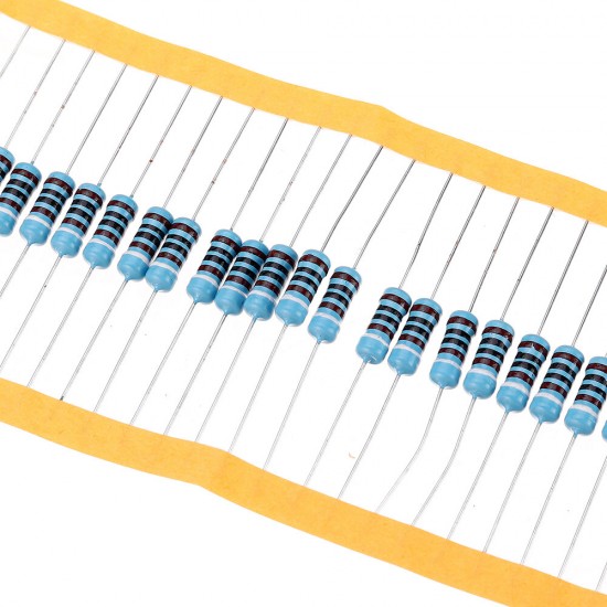 50pcs 1W 910R Metal Film Resistor 1% 910 ohm Resistance