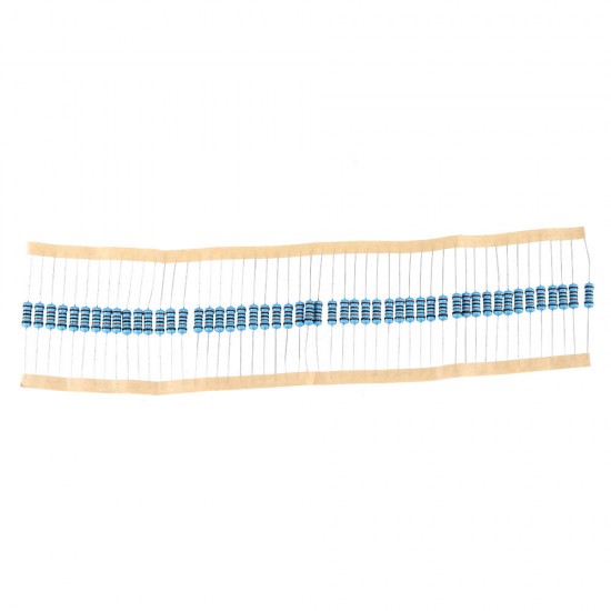 50pcs 1W Metal Film Resistor 1% 220K ohm