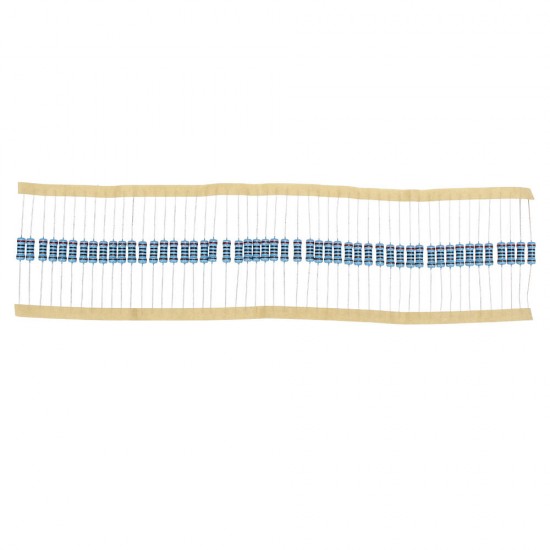 50pcs 1W Metal Film Resistor 1% 2K ohm