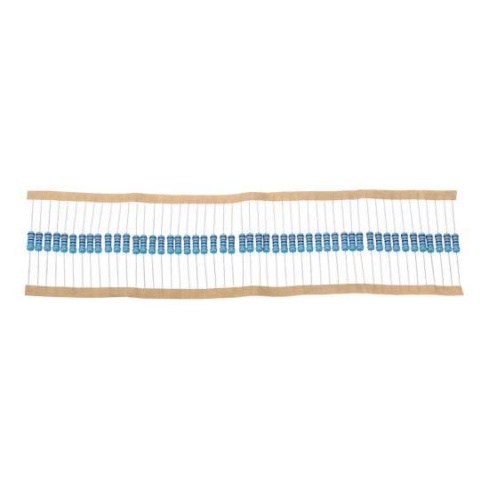 50pcs 1W Metal Film Resistor 1% 470K ohm