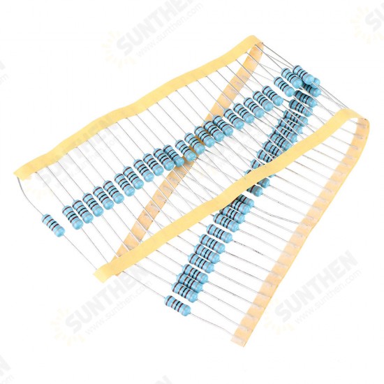 50pcs 1W Metal Film Resistor 1% 820K ohm