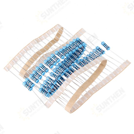 50pcs 1W Metal Film Resistor 1% 910K ohm