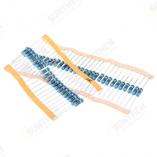 50pcs/pack 1W Metal Film Resistor 1% 20R 20 ohm