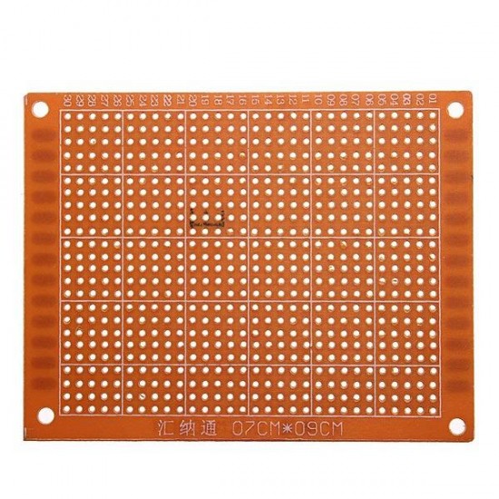 5Pcs 7x9cm PCB Prototyping Printed Circuit Board Prototype Breadboard